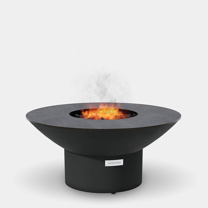 Arteflame Classic 40" Black Label | Low Round Base