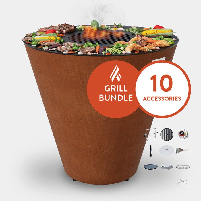 Arteflame One 30" Grill | Home Chef Max Bundle | 10 Grilling Accessories