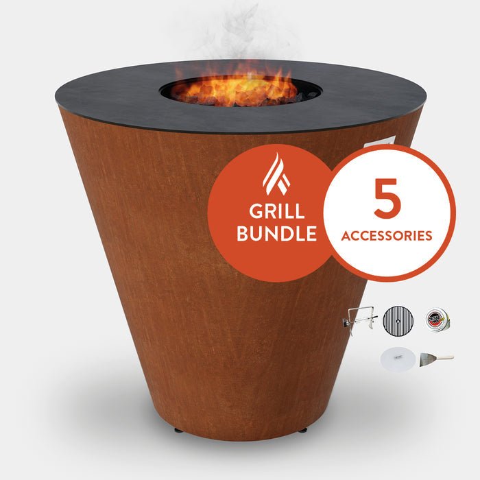 Arteflame One 40" Grill | Home Chef Bundle | 5 Grilling Accessories